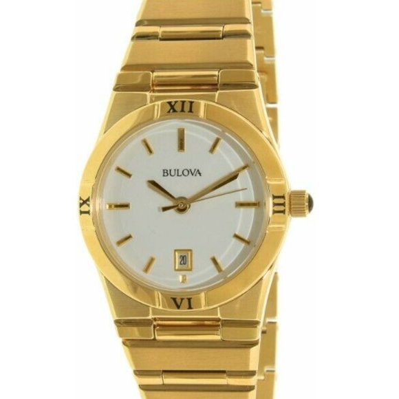 Bulova Gold 27m Watch Brand new with box!